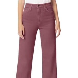 Joe's High Rise Wide Leg Crop Jeans